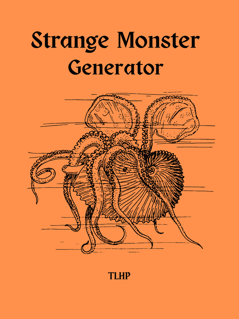 Unique Monster Creation Tool | PDF | Mouth | Eye