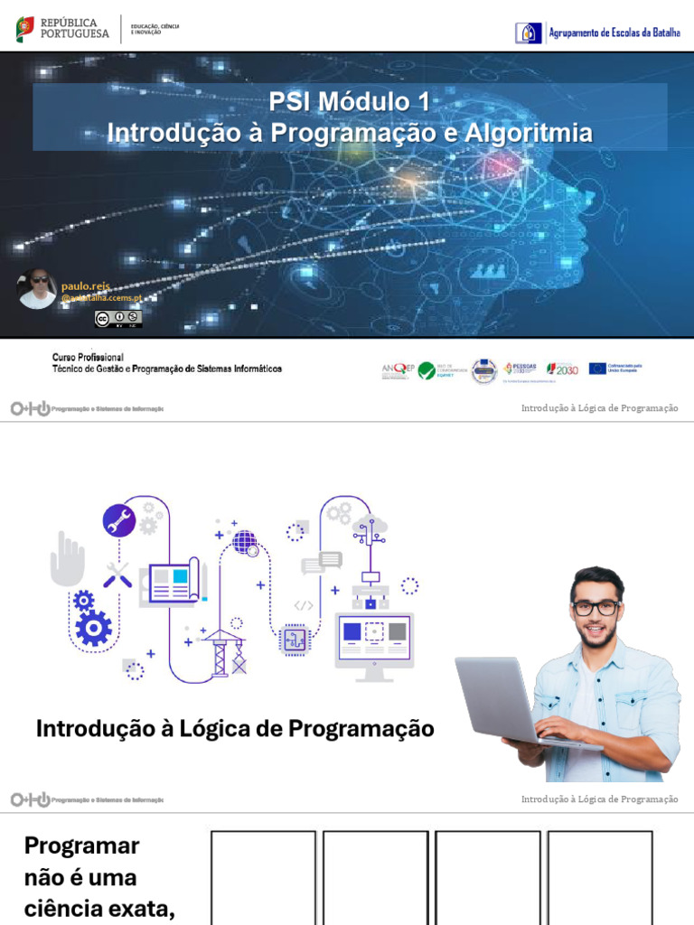 Lógica de Programação e Algoritmos | PDF | Programação de computadores ...