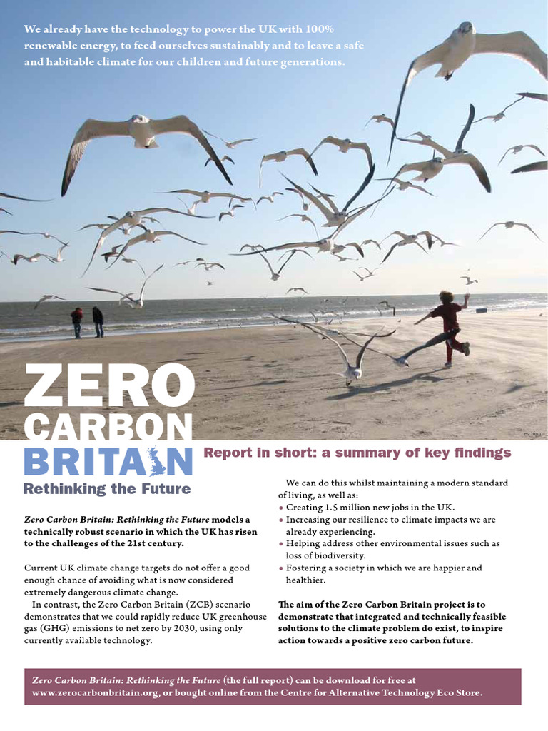 Zero Carbon Britain: Achieving Net Zero by 2030 | PDF