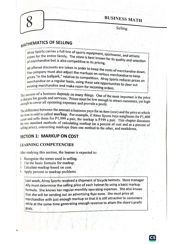MMW Chapter 8 | PDF