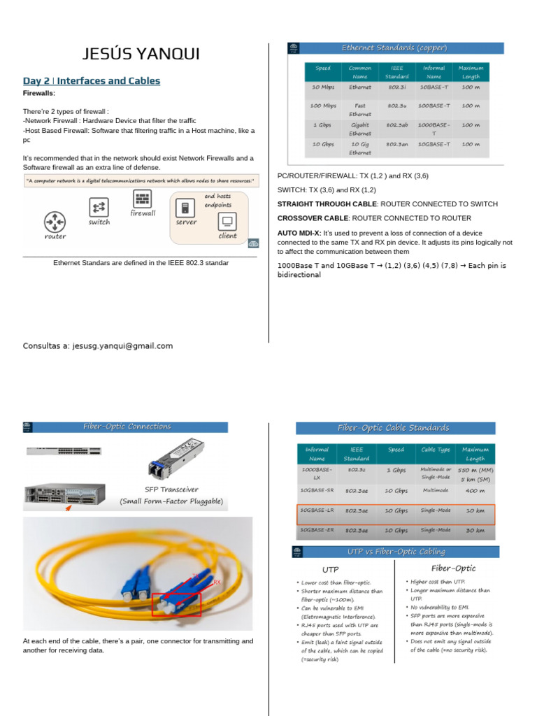 Networking Basics: Firewalls, OSI, and Ethernet | PDF | Osi Model ...