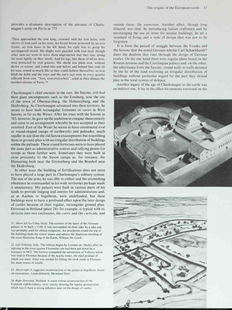 Origins of European Castles Explained | PDF | Castle | Fortification