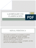 Las Señales y Su Clasificación