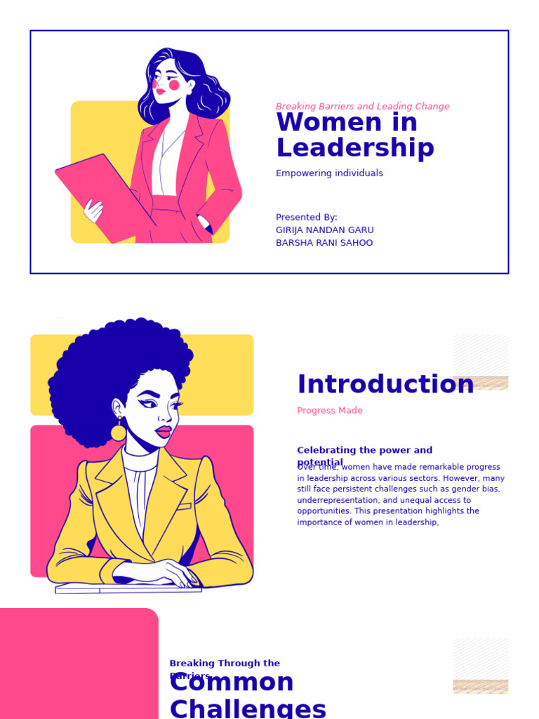 Women in Leadership: Breaking Barriers | PDF