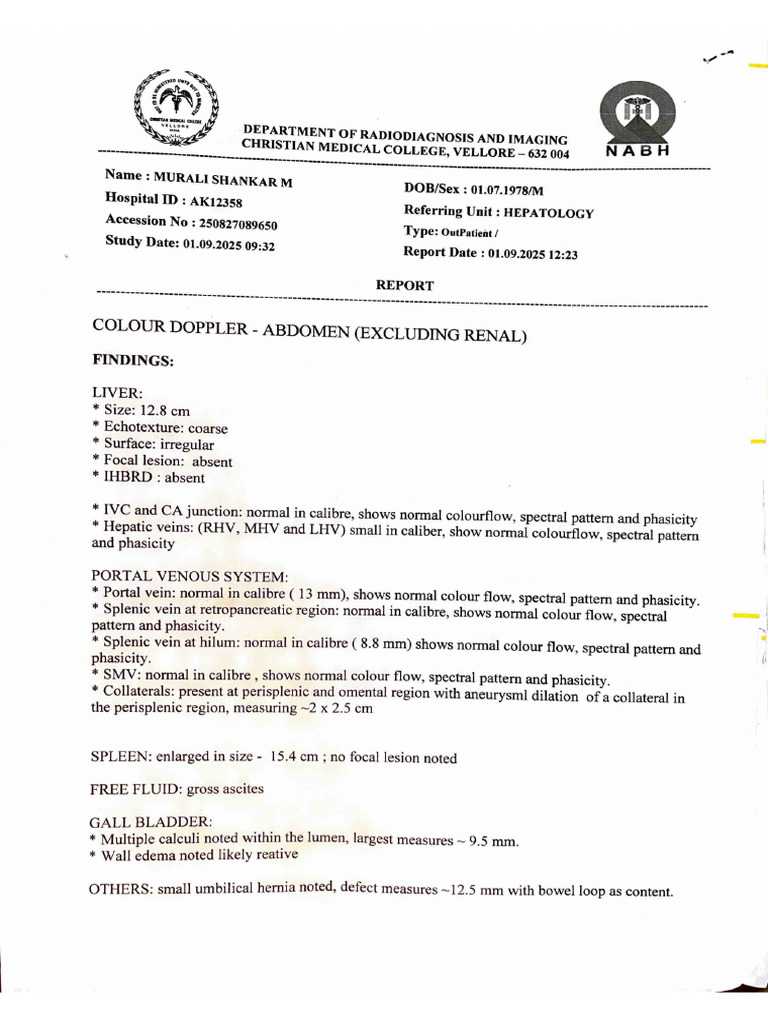Health Report | PDF