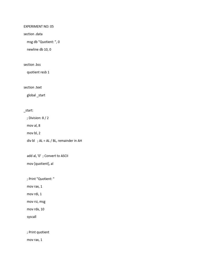 EXP 05 | PDF