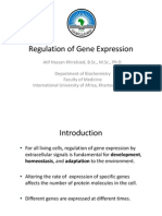 Regulation of Gene Expression (Dentistry 2012)