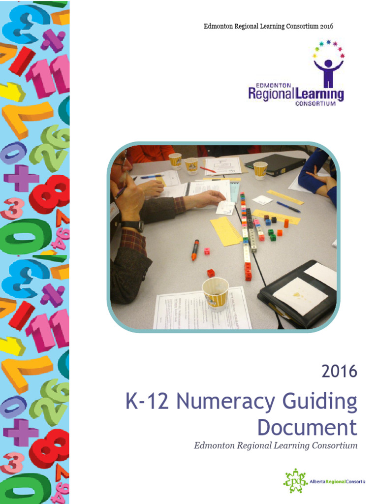 K-12 Numeracy Success Guide 2016 | PDF | Procedural Knowledge | Learning