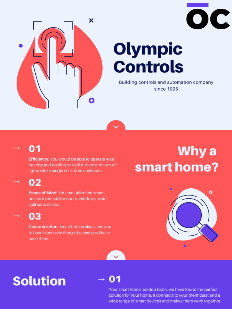 Smart Home Solutions by Olympic Controls | PDF | Home Automation ...