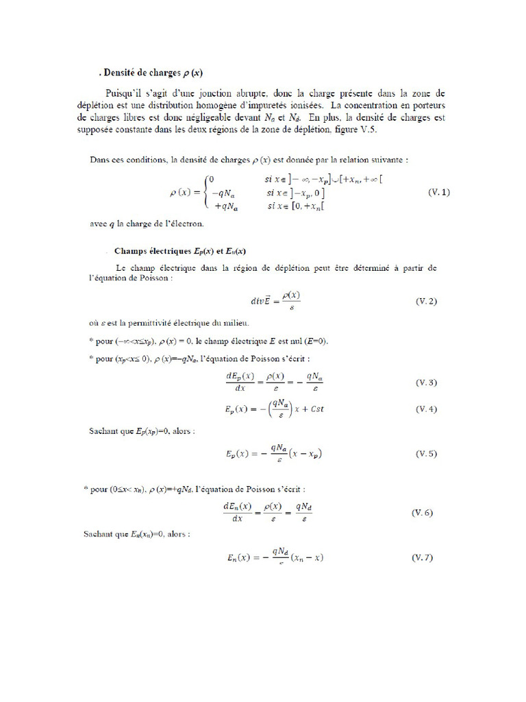 Correction Détaillée Du TD2 SEMI CONDCTEURS | PDF