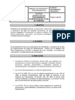 13._Procedimiento Plan de Compras