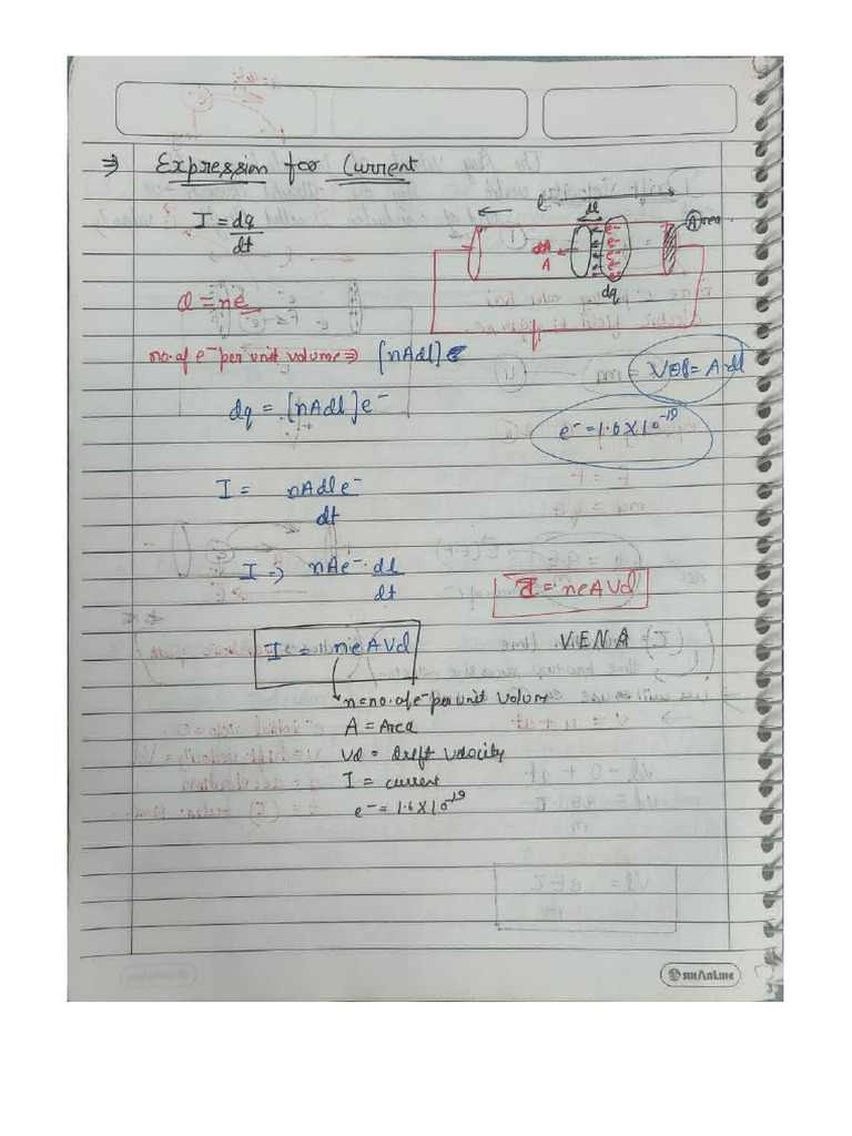 Expression of Current | PDF
