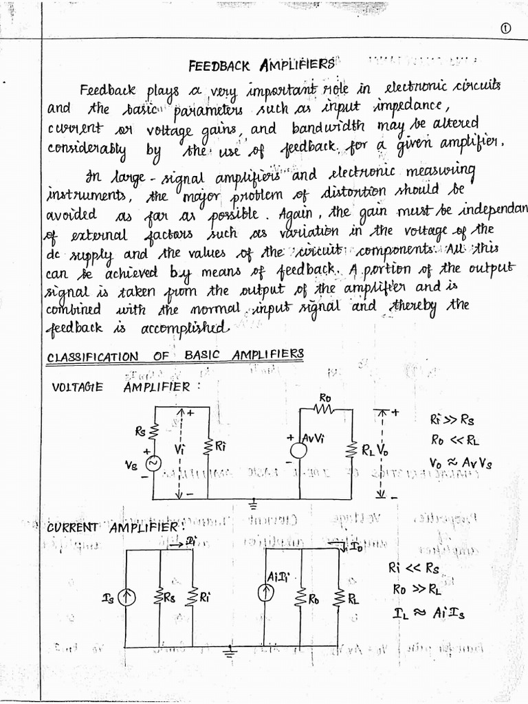 Analog Circuits 1 - Unit 4 | PDF