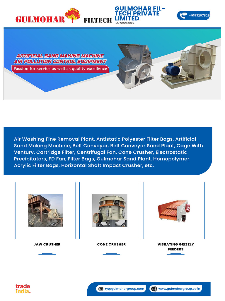 Gulmohar Filtech | PDF