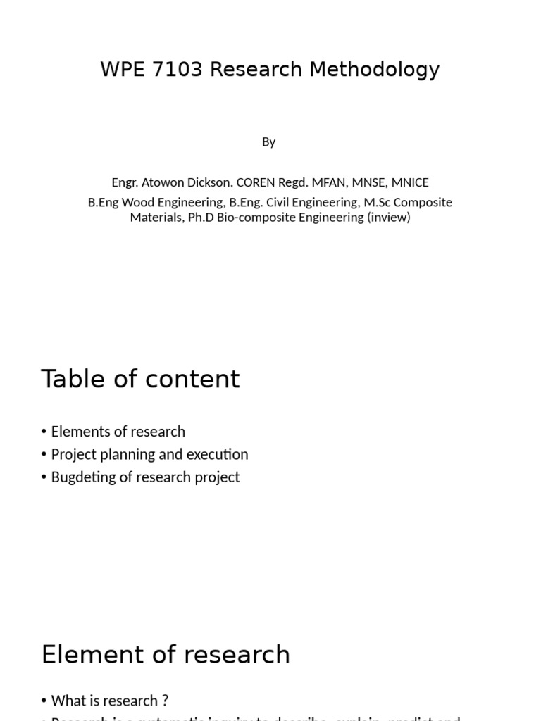 Research Methodology Essentials Guide | PDF | Abstract (Summary ...