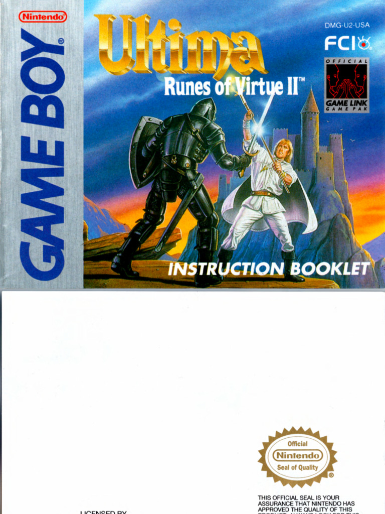 Ultima - Runes of Virtue II (USA) | PDF