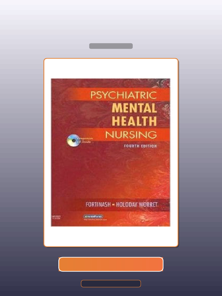 Test Bank for Psychiatric Mental Health Nursing 4th Edition Katherine M ...