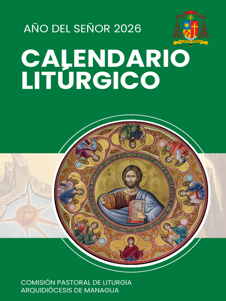 Calendario Litúrgico 2026 Managua | PDF | Año litúrgico | Pascua de ...