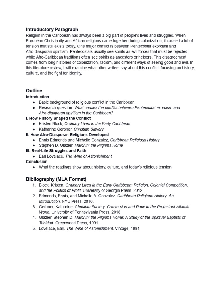 Intro Paragraph | PDF