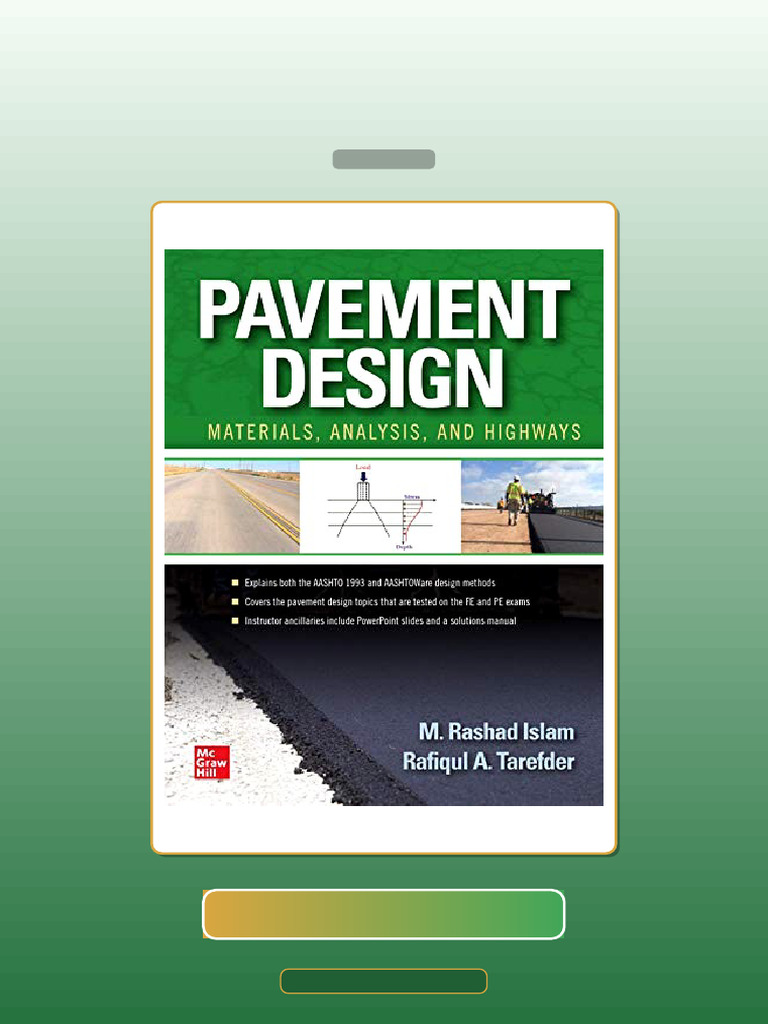 Test Bank for Pavement Design Materials Analysis and Highways 1st ...