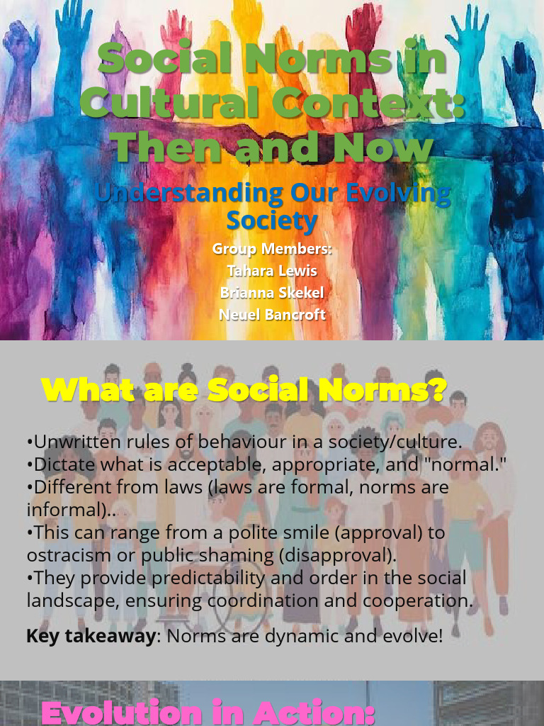 Evolving Social Norms and Inclusivity | PDF | Gender | Gender Studies