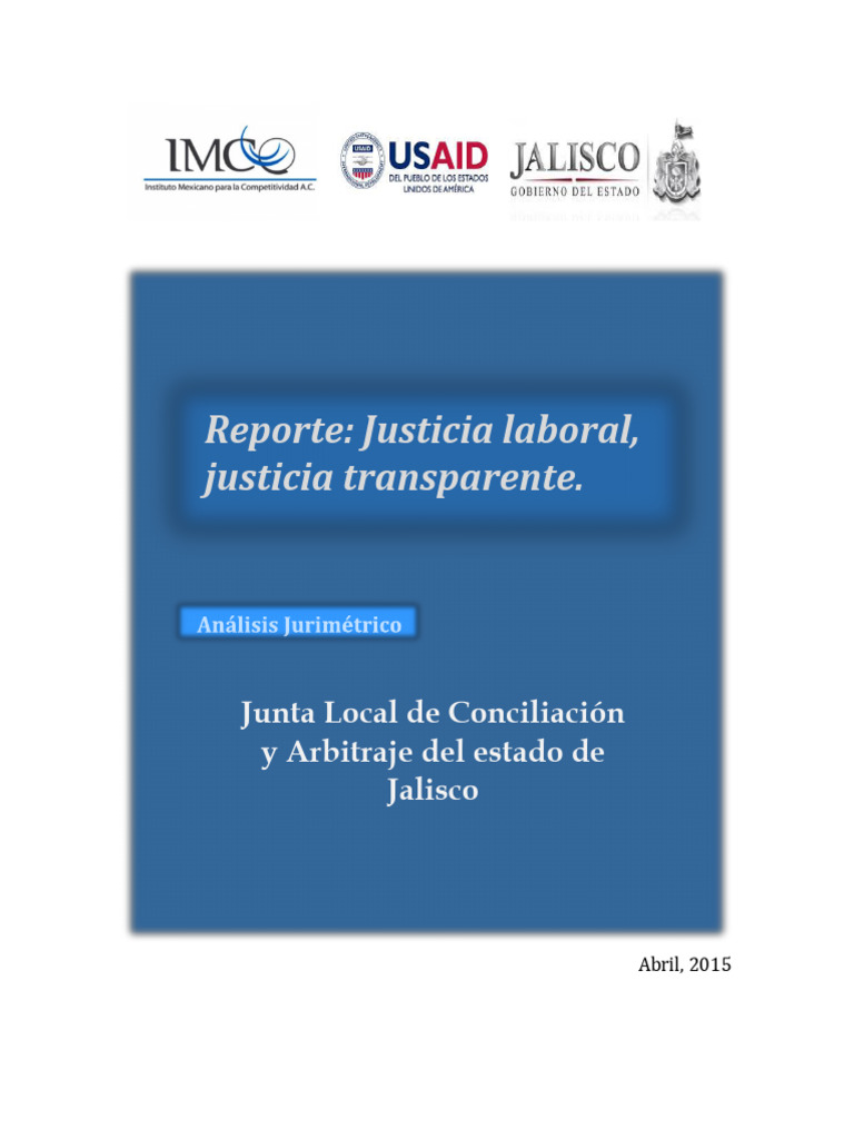 Análisis de Justicia Laboral en Jalisco | PDF | Estado (política ...