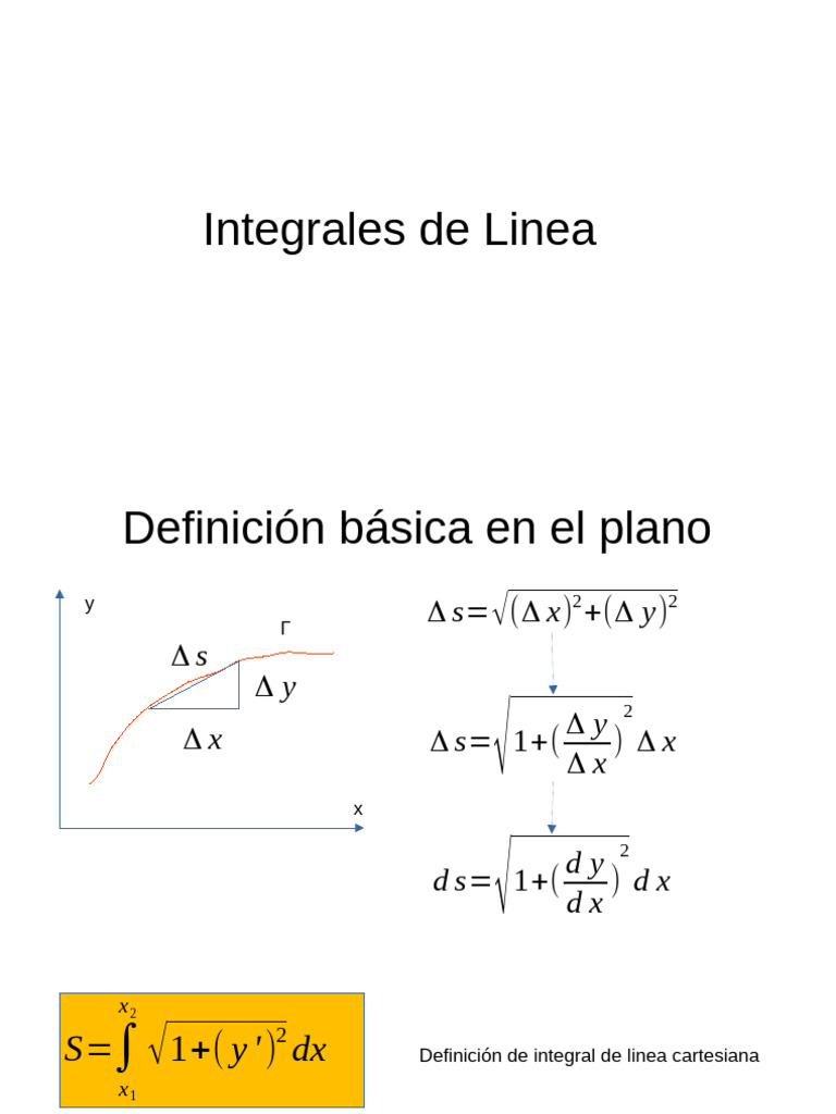 Integrales de Línea y Trabajo en Campos Vectoriales | PDF | Física ...