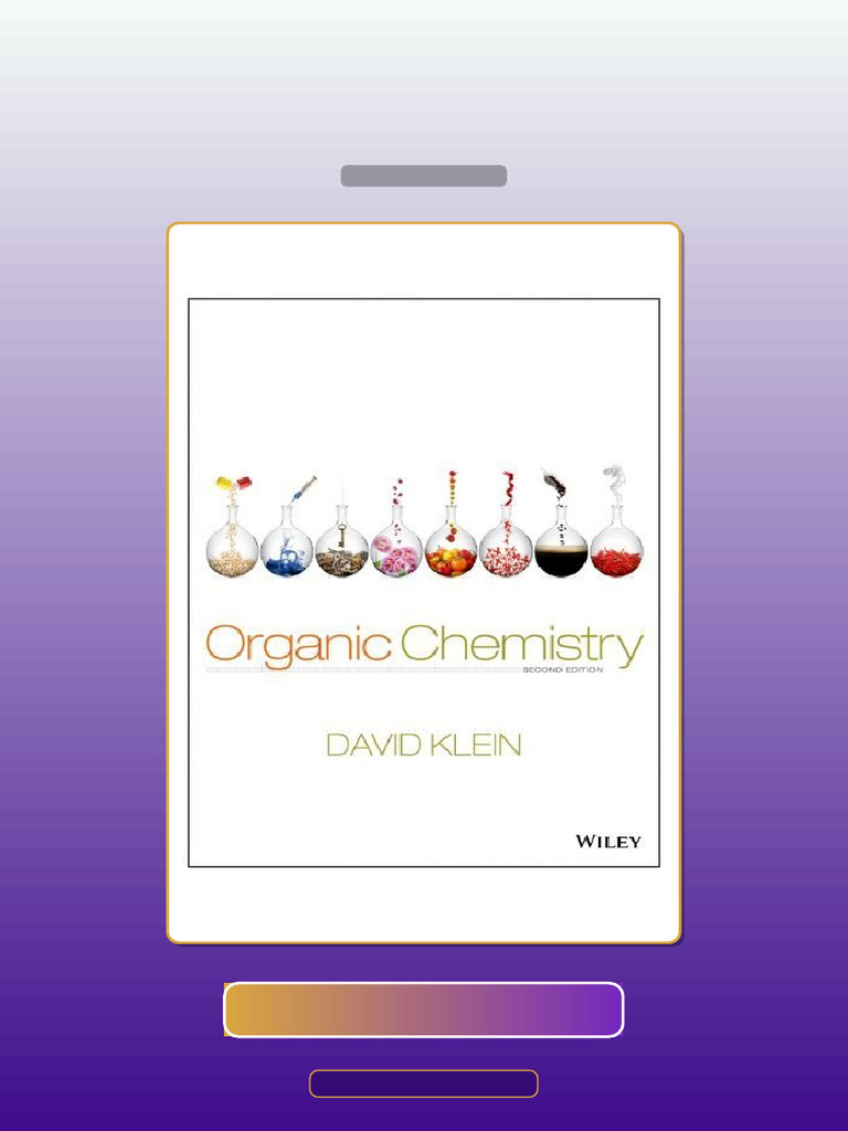 Test Bank for Organic Chemistry Klein 2nd Edition | PDF