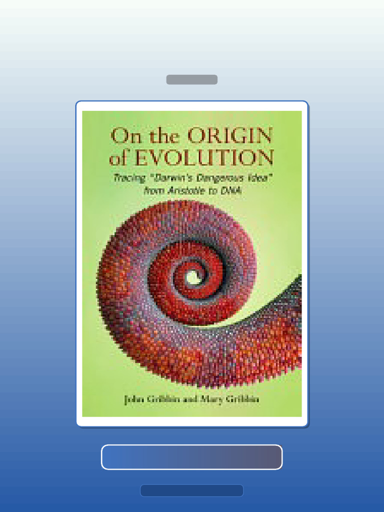 Test Bank for on the Origin of Evolution Tracing Darwins Dangerous Idea ...
