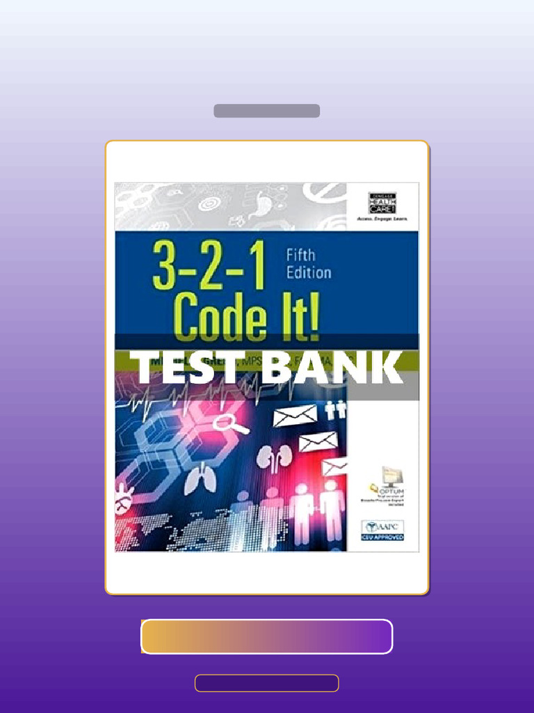 Test Bank for 3 2 1 Code It 5th Edition Green | PDF | Supply Chain ...