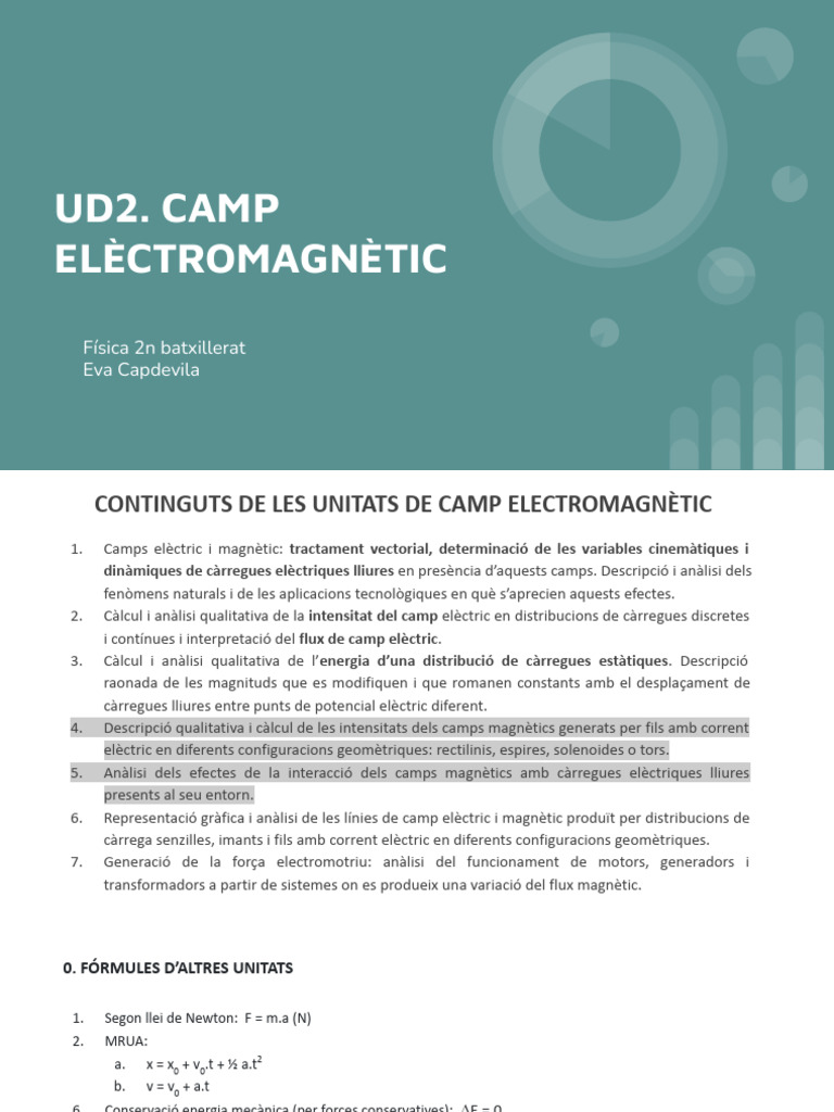 Ud2. Camp Elèctric (1) | PDF