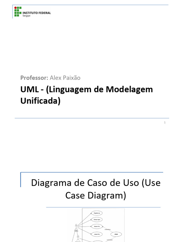 Diagrama de Caso de Uso em UML | PDF | Diagrama de caso de uso ...