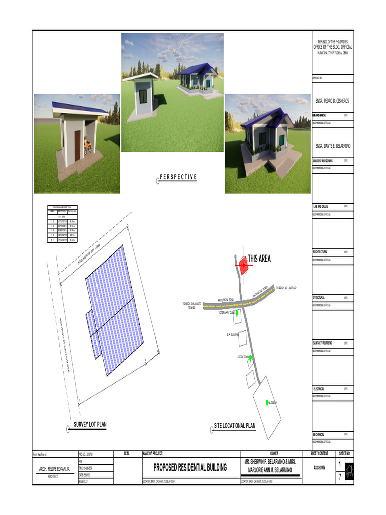 Proposed Residential Building Plans | PDF | Home