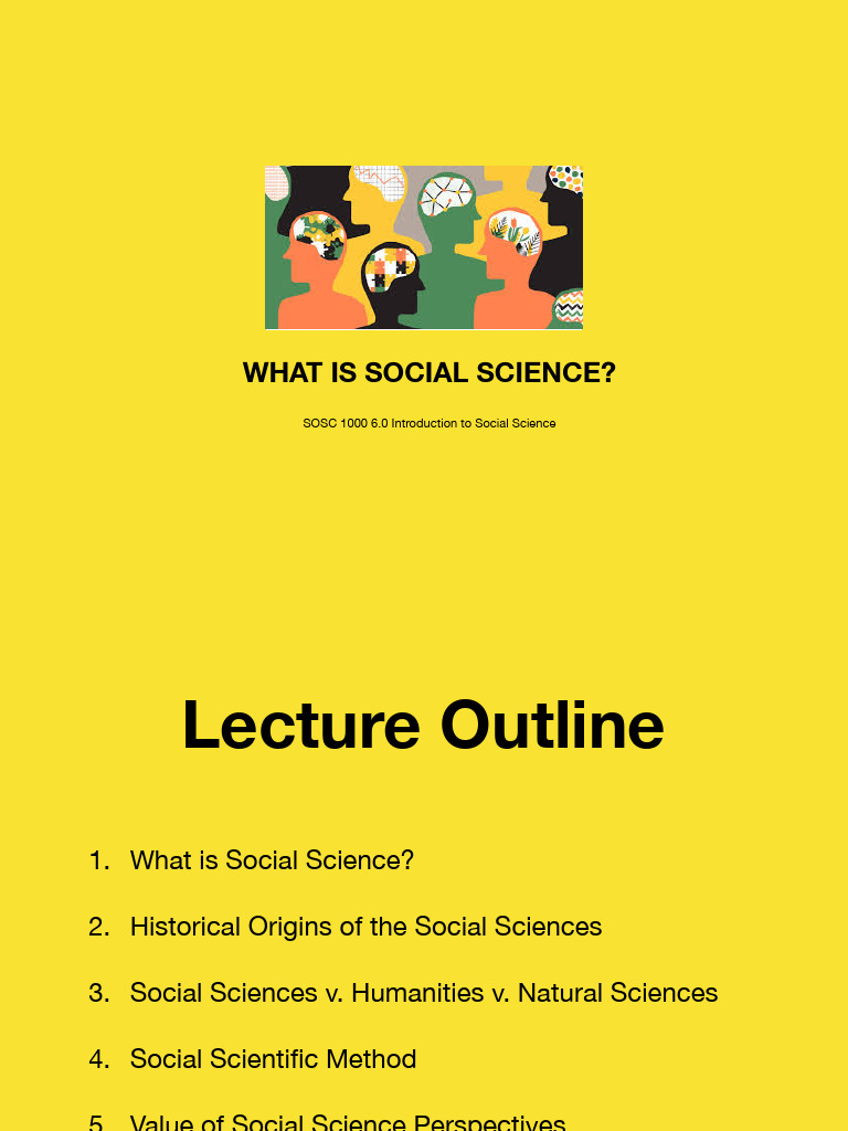 Introduction to Social Science Overview | PDF | Social Sciences | Science