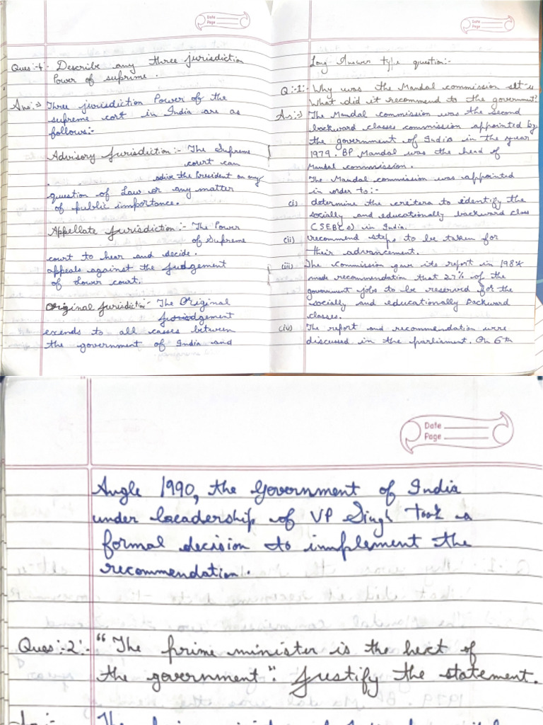 Civics Ch4 | PDF