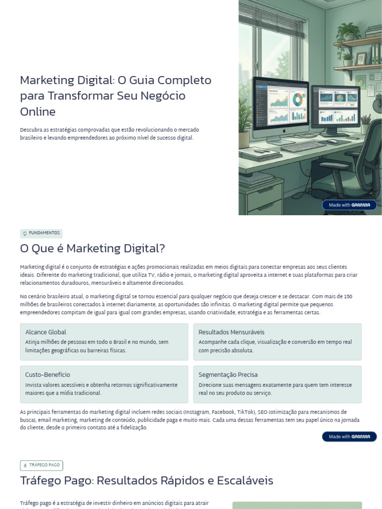 Guia Completo de Marketing Digital Brasil | PDF | Marketing | Marketing ...