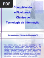 Curso -Conquistando e Fidelizando Clientes de TI