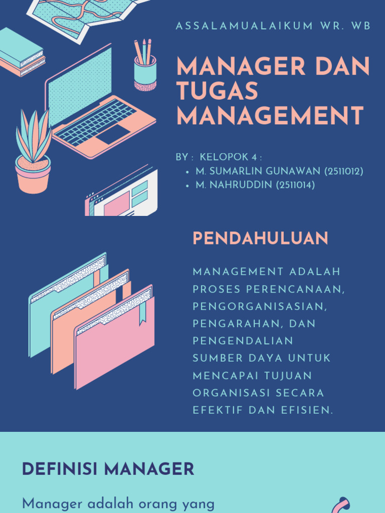Tugas dan Peran Manager dalam Manajemen | PDF