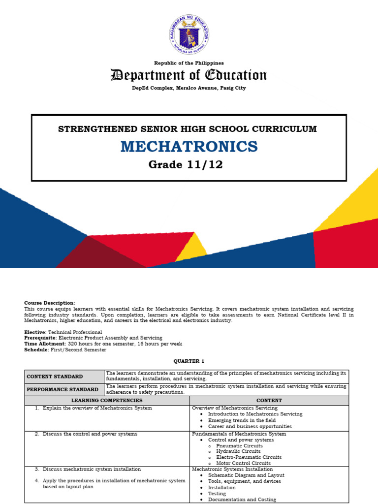 IA Mechatronics | PDF | Programmable Logic Controller | Mechatronics
