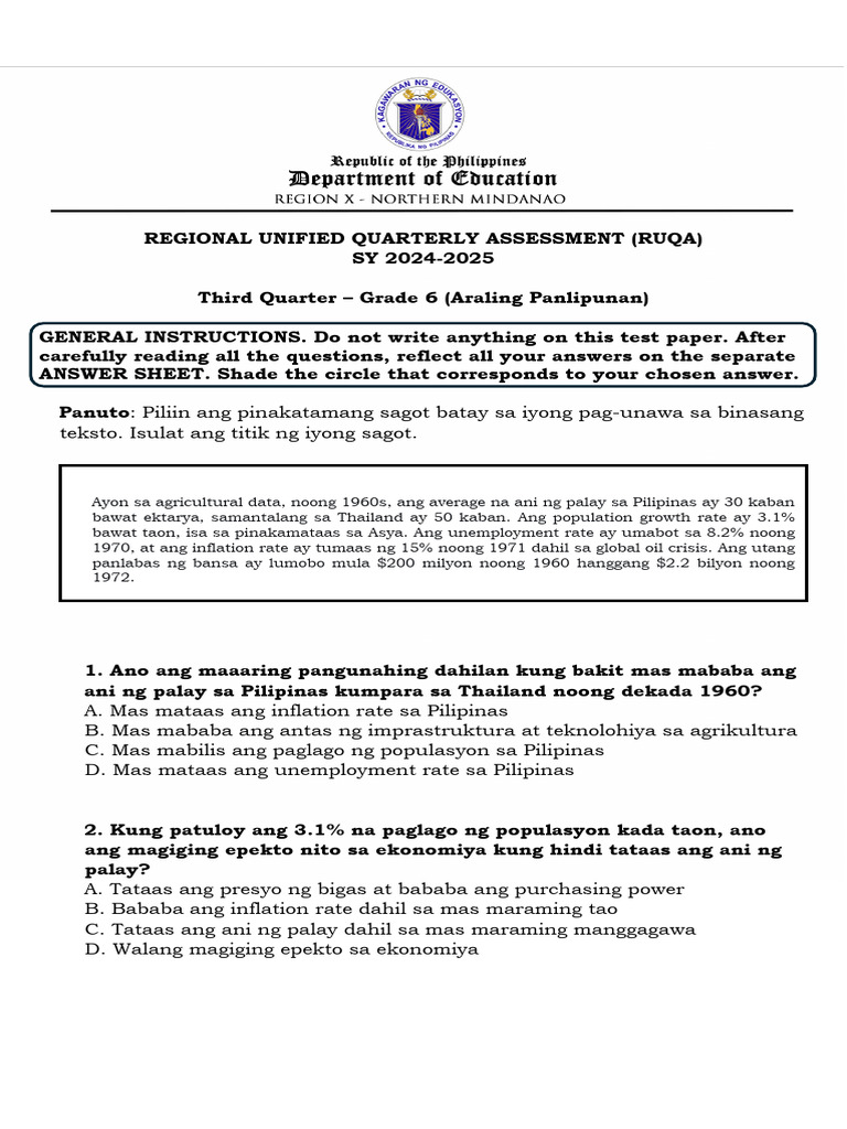 Ap 6-Ruqa-Q3 | PDF