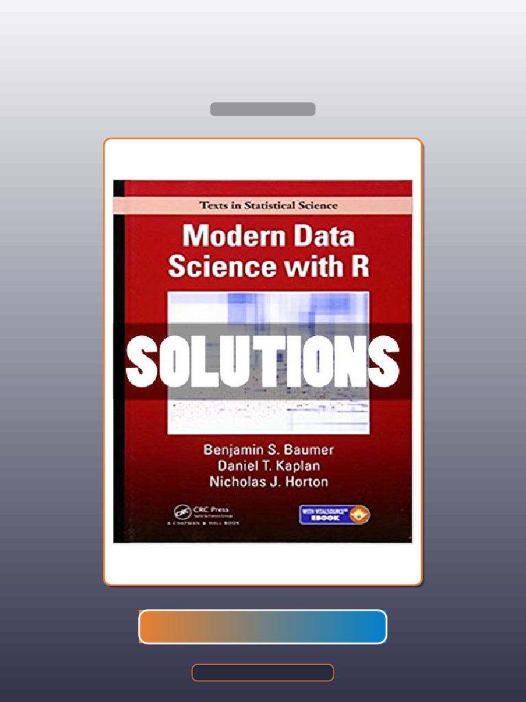 Test Bank for Modern Data Science With R 1st Edition Baumer | PDF ...