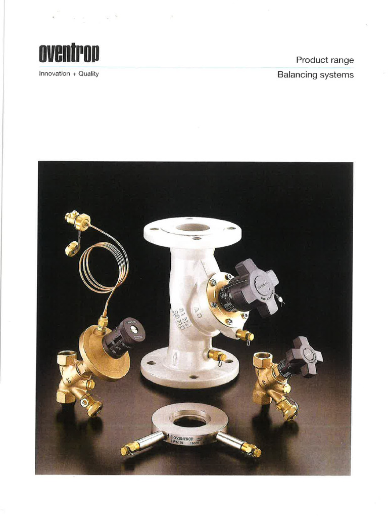 Hydrocontrol Double Regulating Valves | PDF | Valve | Pipe (Fluid ...