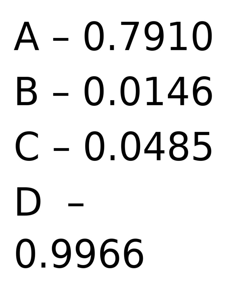 Alphabetical Value List | PDF