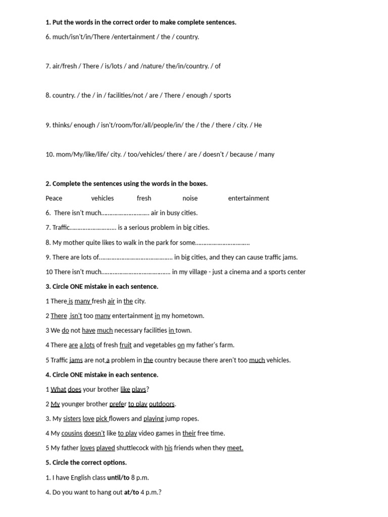 Sentence Structure and Grammar Exercises | PDF | Chess | Chess Theory