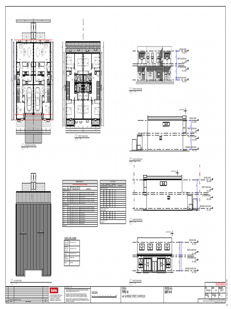 Floor Plans and Window Schedules | PDF | Architectural Design ...