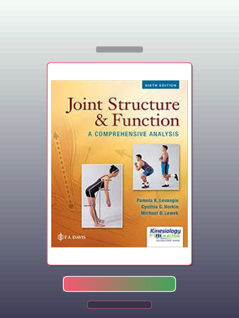 Test Bank for Joint Structure and Function a Comprehensive Analysis 6th ...