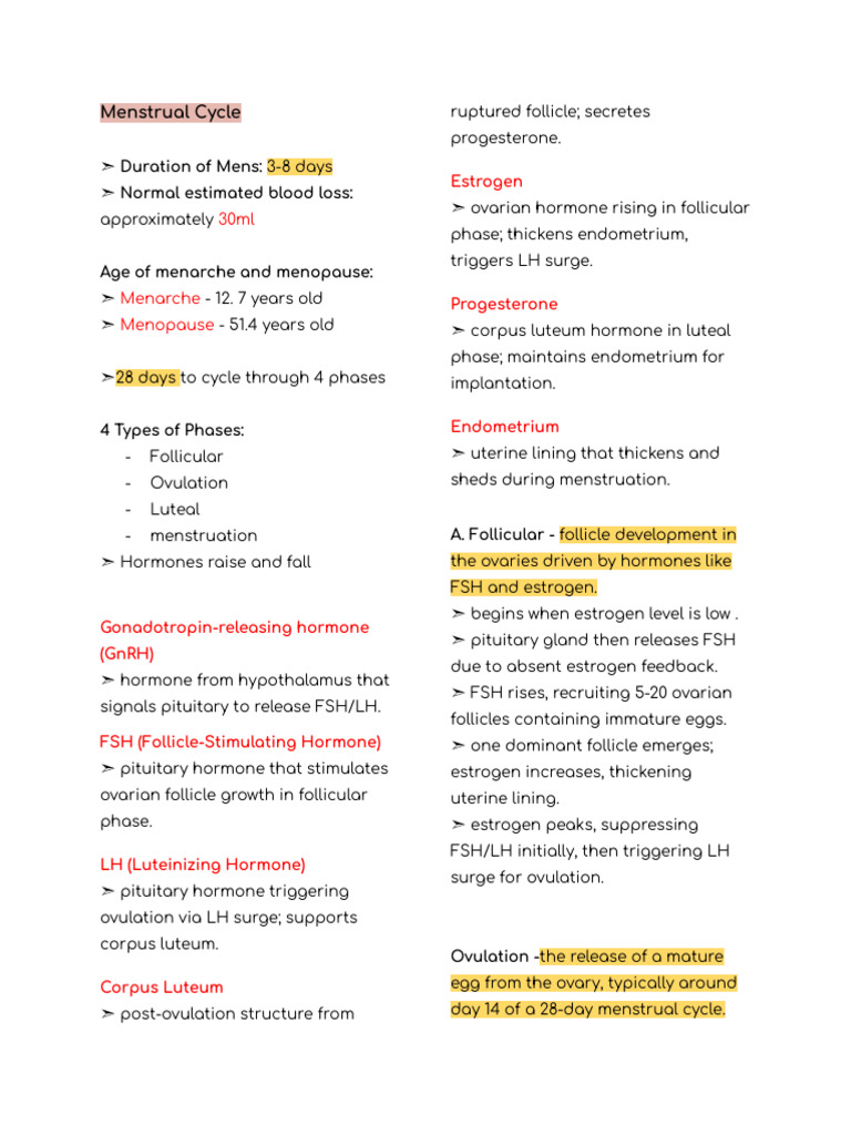 Understanding the Menstrual Cycle | PDF | Menstrual Cycle | Luteinizing ...