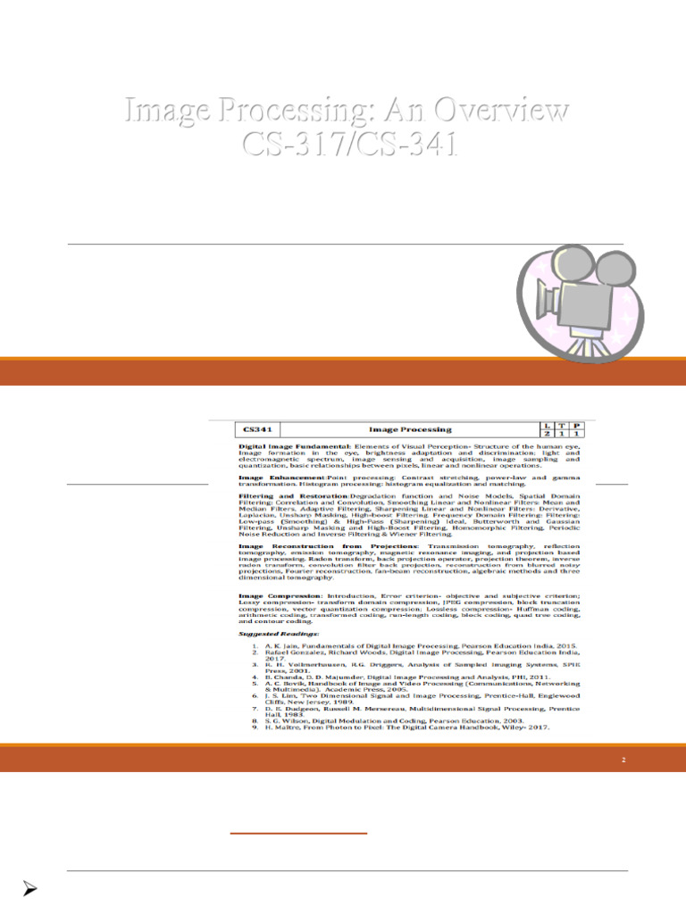 Digital Image Processing Overview | PDF | Digital Image | Vision