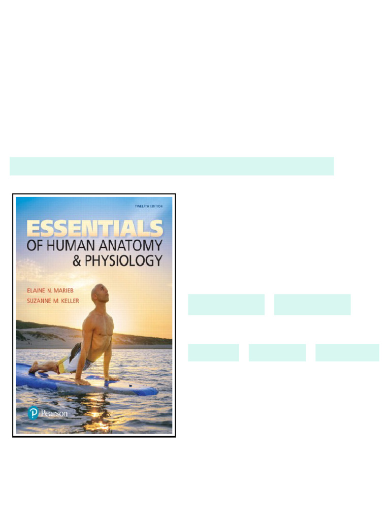 Test Bank for Essentials of Human Anatomy and Physiology, 12th Edition ...