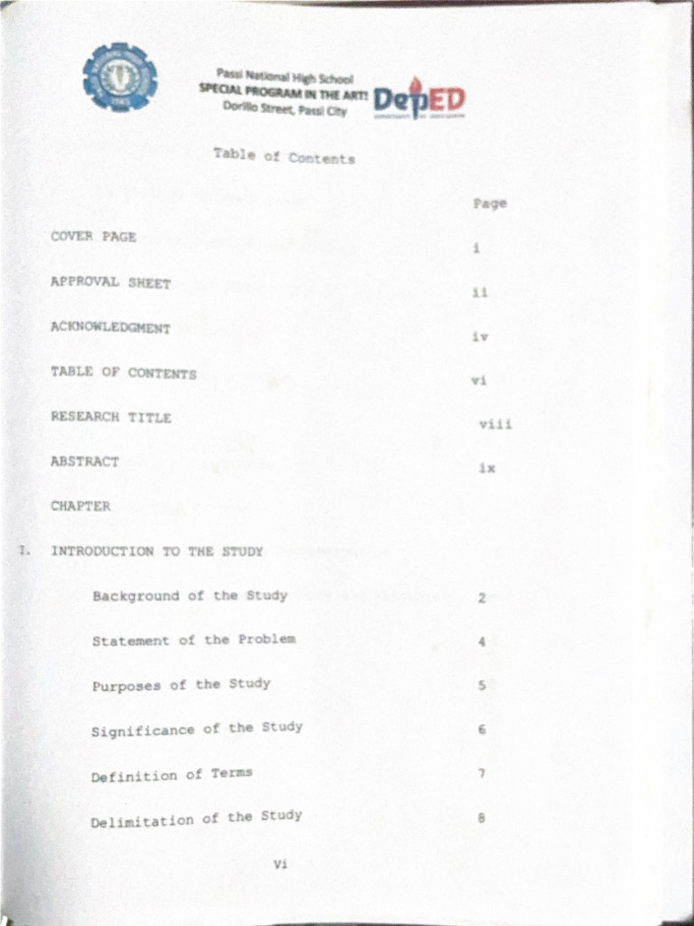 Research Chapt 1-3 | PDF